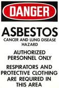 danger asbestos