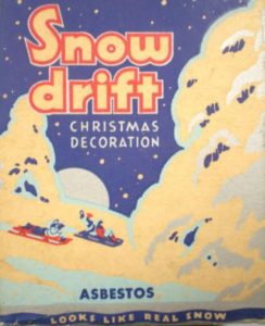 asbestos snow